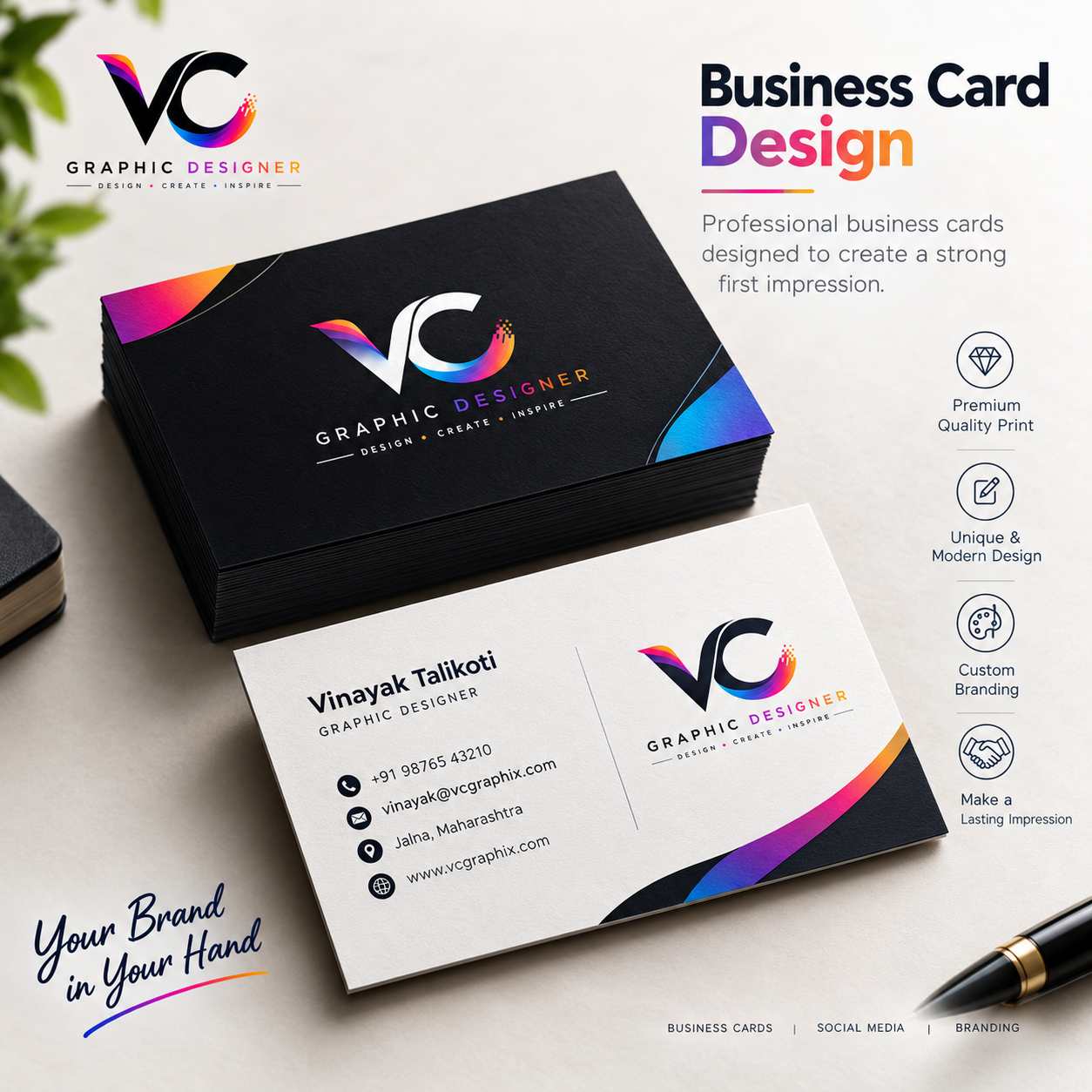 Business Card Design Portfolio